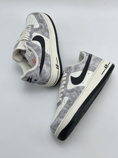 (J)  Air Force 1 Low 07 (White Black)