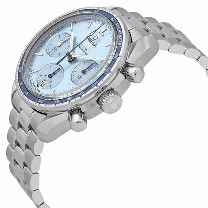 (O) Speedmaster Blue Dial Automatic Mens Chronograph Watch 324.30.38.50.03.001