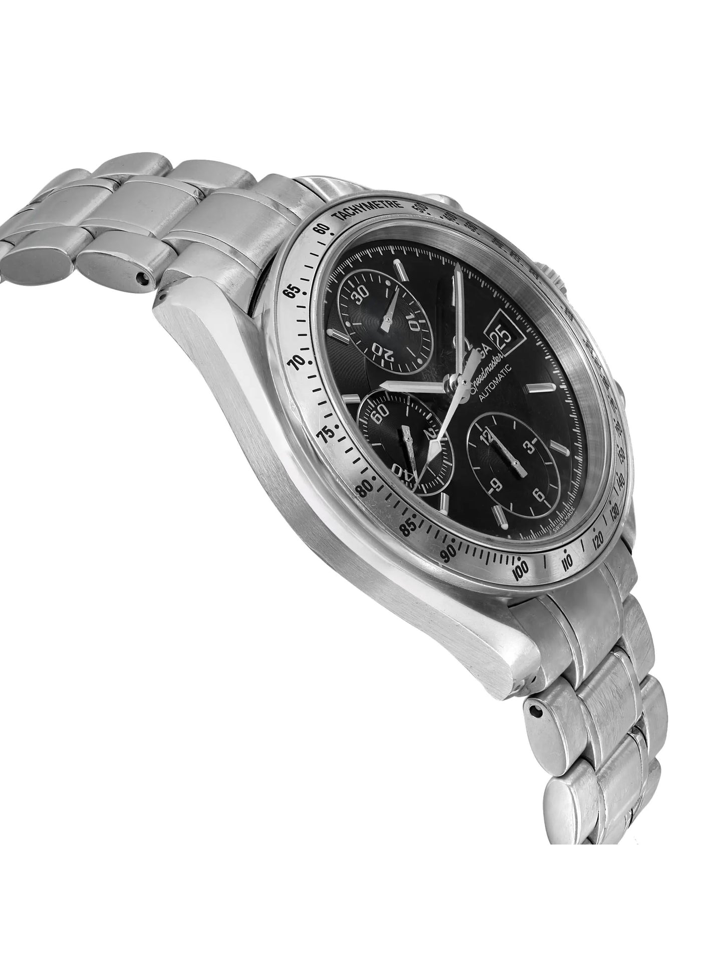 (O)  Speedmaster Black Sticks Dial Steel Automatic Mens Watch 3513.50.00