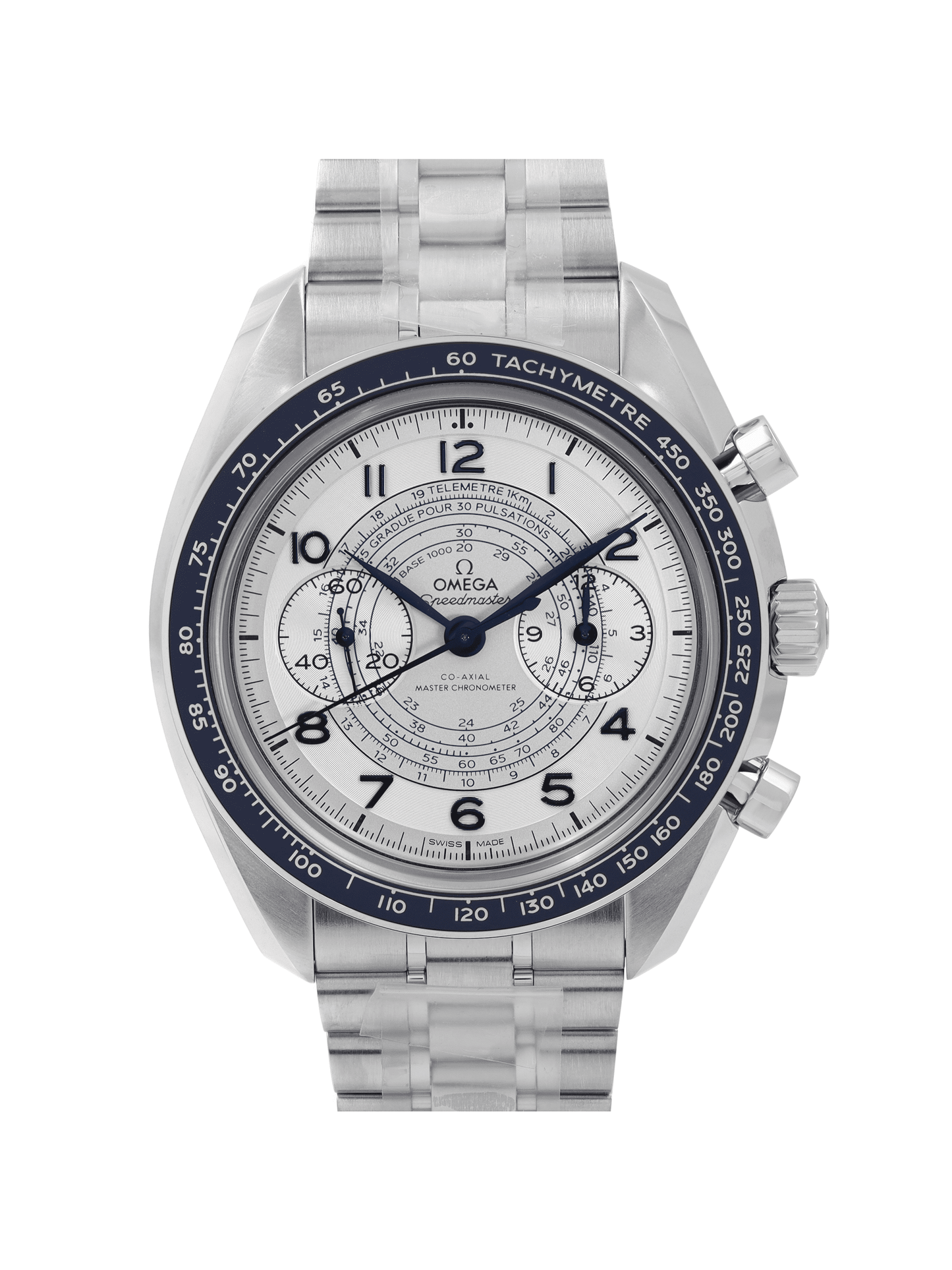 (O) Speedmaster Chronoscope Steel Silver Dial Mens Watch 329.30.43.51.02.001