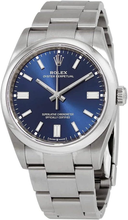 (R) Oyster Perpetual 36 Automatic Chronometer Blue Dial Watch 126000BLSO