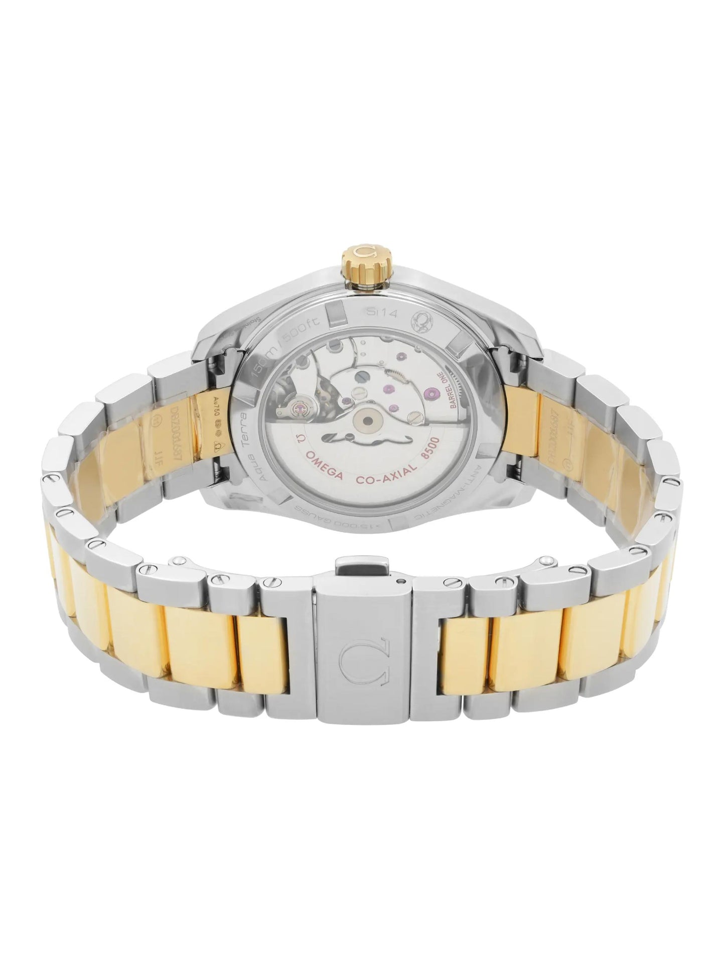 (O) New Seamaster Aqua Terra Gold Diamond Watch 231.25.39.21.55.002