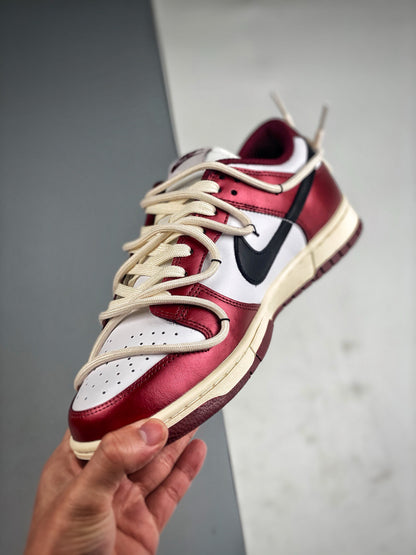 (J) NIKE dunk low Red Wine Estate Bordeaux Red