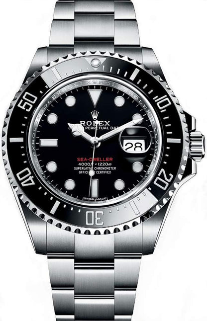 (R) Oyster Perpetual Sea-Dweller 43 mm Ceramic Bezel Stainless Steel Men's Watch 126600BKSO