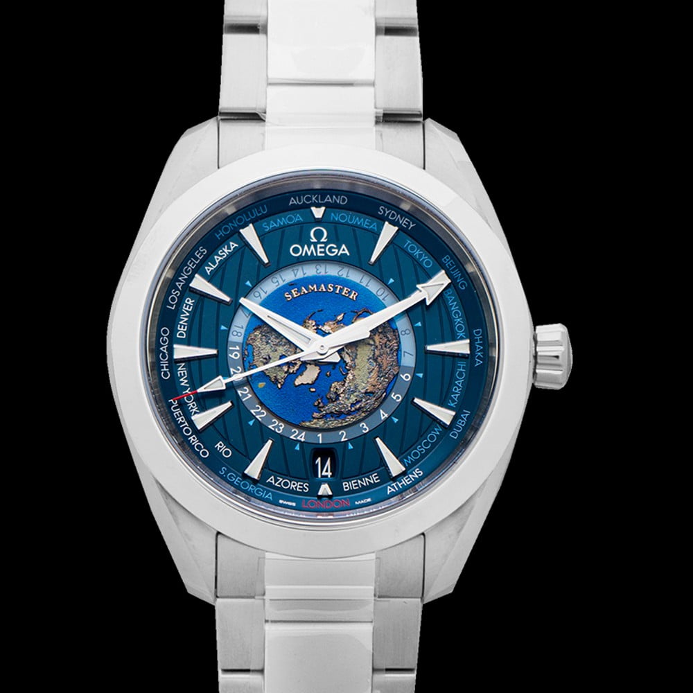 (O)  Seamaster Aqua Terra Automatic Blue Dial Men's Watch 220.10.43.22.03.001