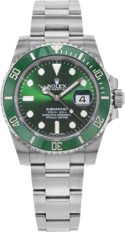 (R) Submariner "Hulk" Green Dial Men's Luxury Watch M116610LV-0002