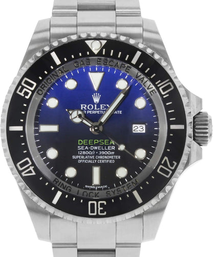 (R) Deepsea Deep Blue Dial Sea-Dweller Men's Luxury Watch 116660