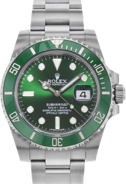 (R) Submariner "Hulk" Green Dial Men's Luxury Watch M116610LV-0002