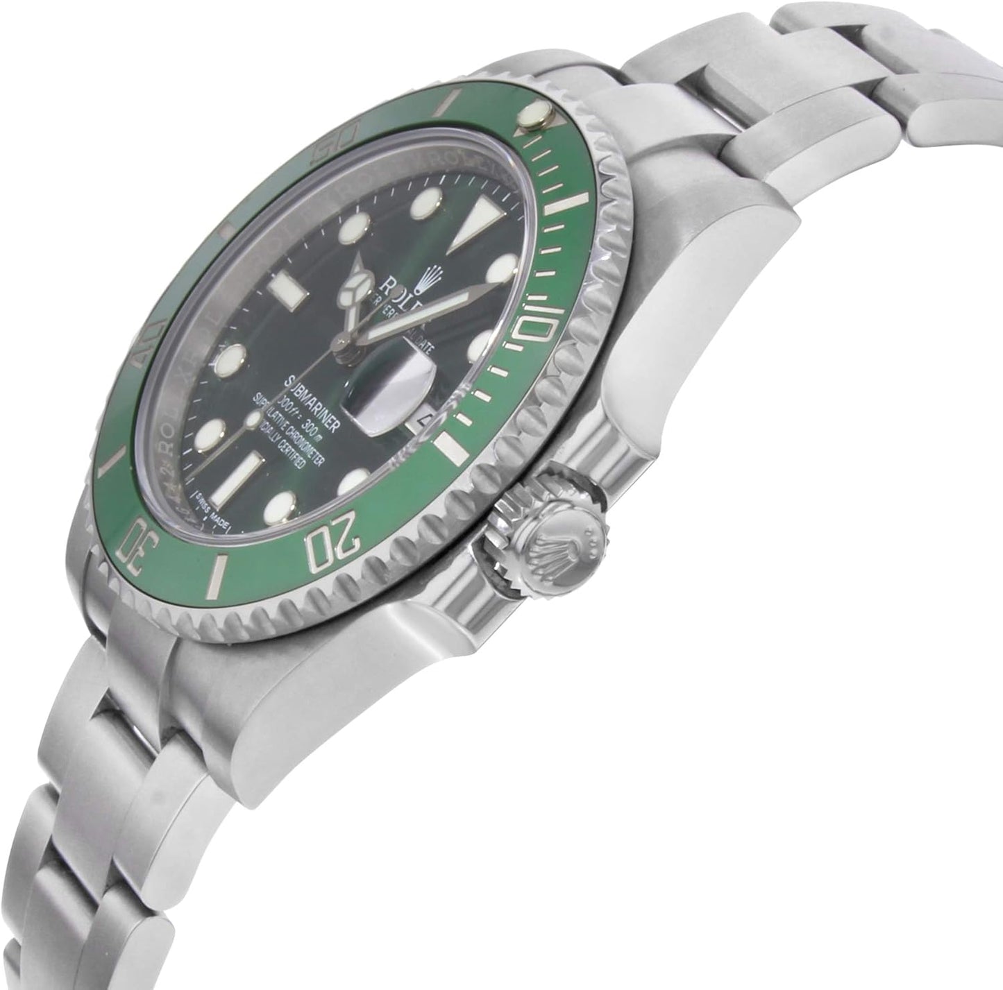 (R) Submariner "Hulk" Green Dial Men's Luxury Watch M116610LV-0002