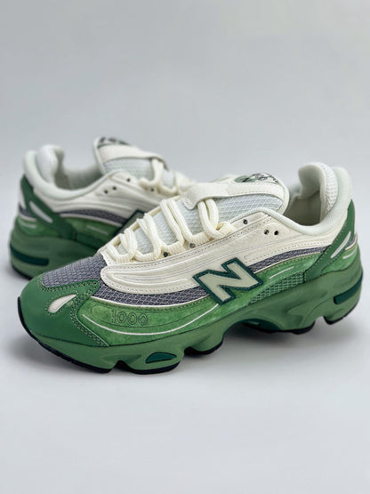 (J) SB NIKE m1000 (white and green)