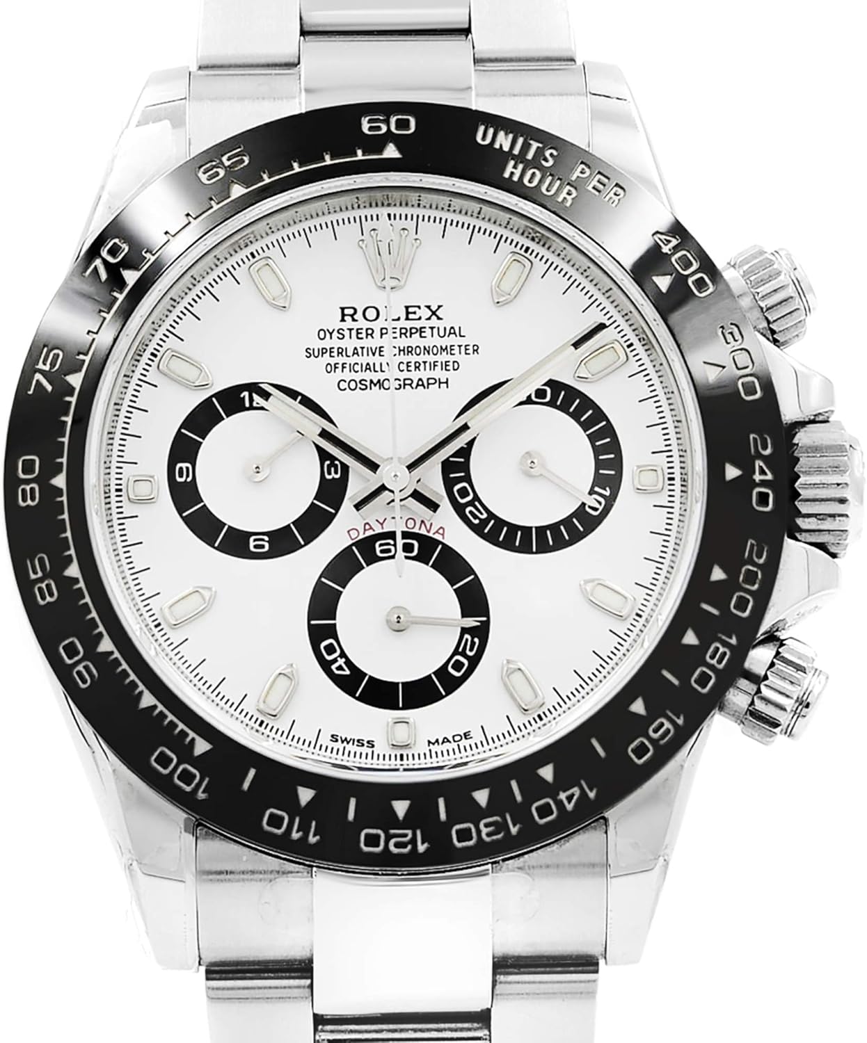 (R) Cosmograph Daytona Black Dial Oyster Mens Watch 116500BKSO