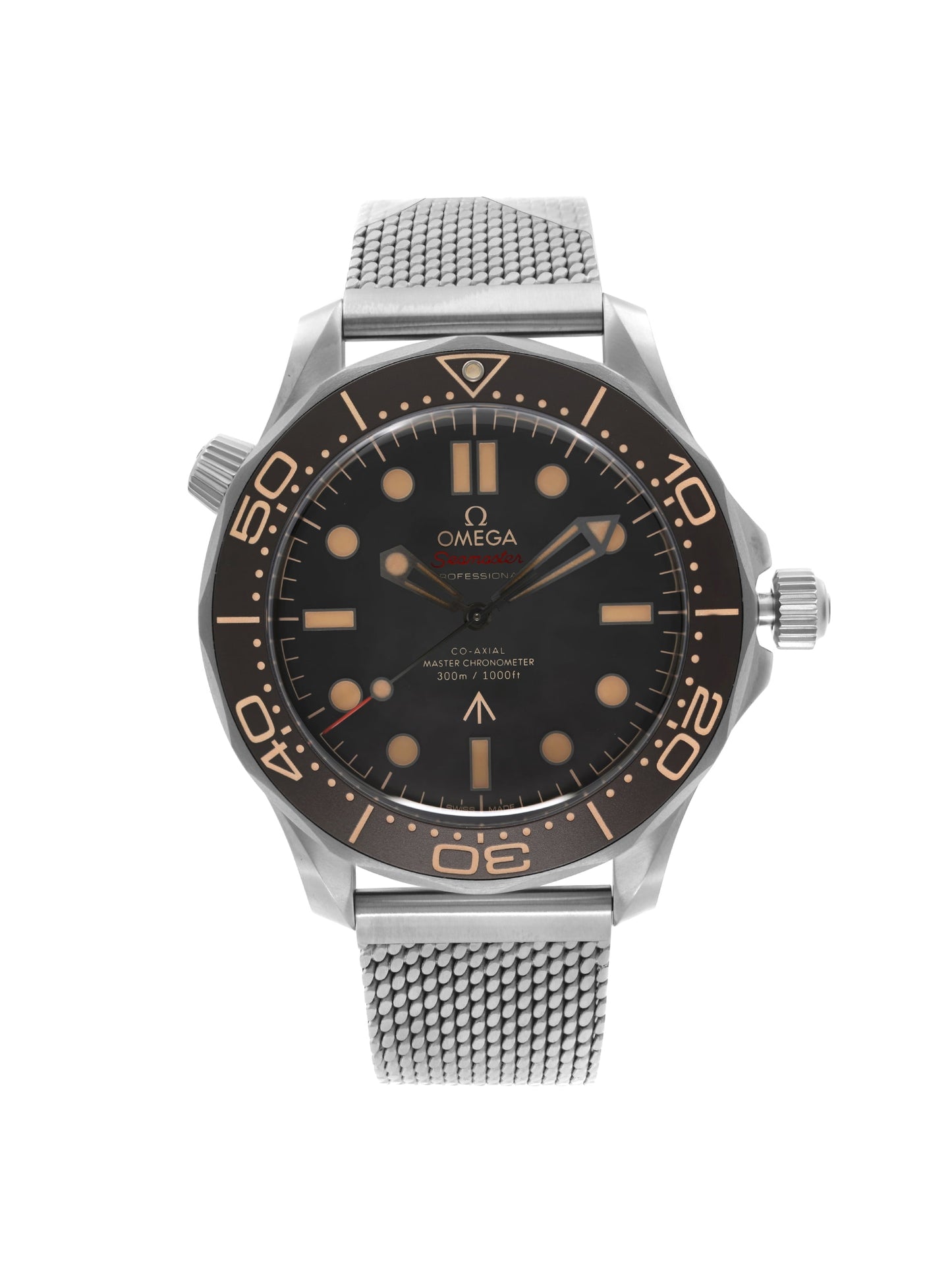 (O)  Seamaster 300 Titanium 007 Edition No Time To Die 210.90.42.20.01.001