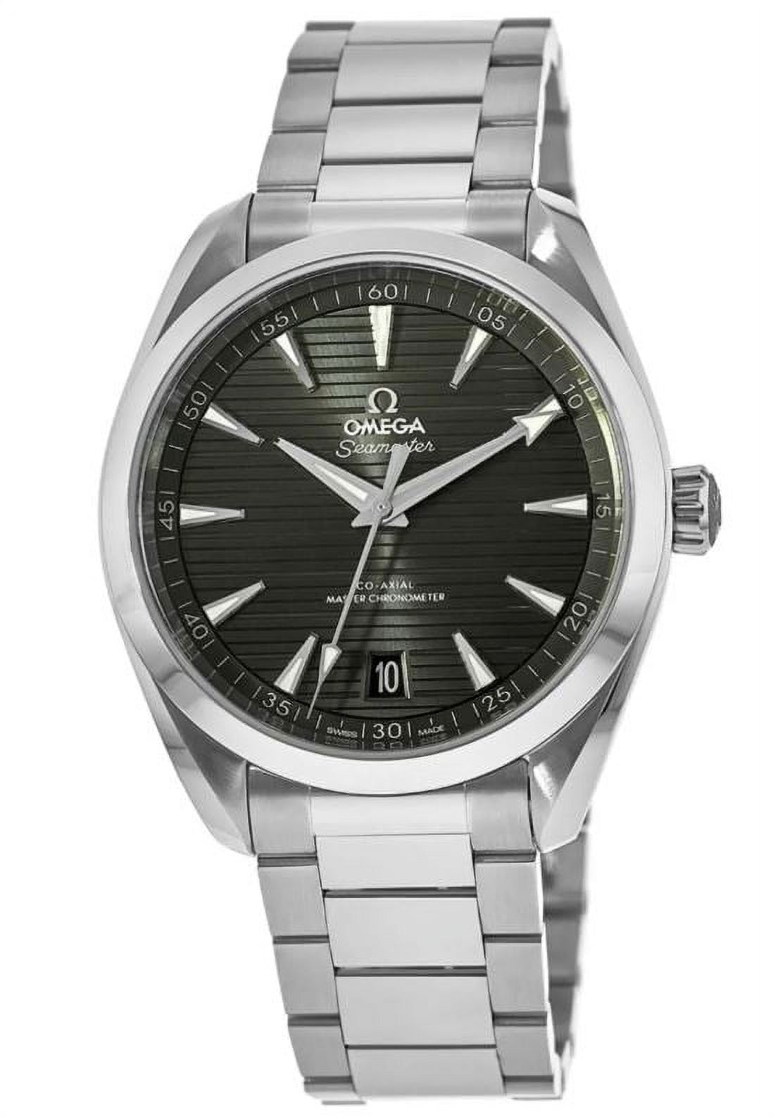 (O)  Seamaster Aqua Terra 150m Master Co-Axial Green Dial Steel Men's Watch 220.10.41.21.10.001