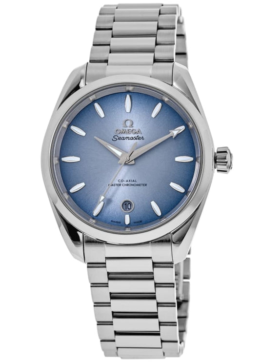 (O) Seamaster Aqua Terra Summer Blue Dial Unisex Watch 220.10.38.20.03.004