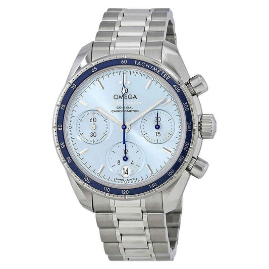 (O) Speedmaster Blue Dial Automatic Mens Chronograph Watch 324.30.38.50.03.001