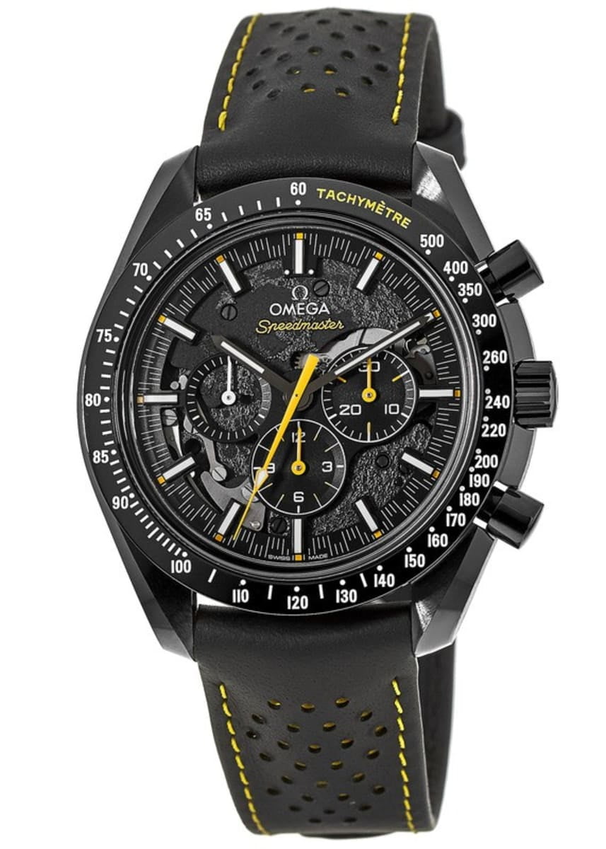 (O) Speedmaster Moonwatch Co-Axial Chronograph APOLLO 8 Dark Side of the Moon Men's Watch 311.92.44.30.01.001