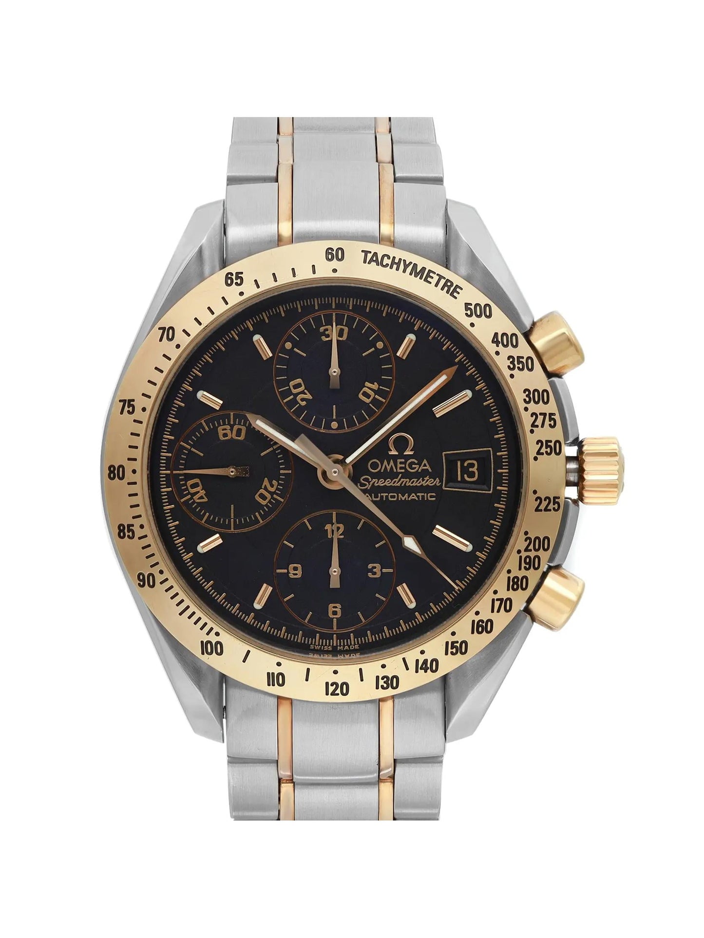 (O) Pre-Owned  Speedmaster 39 Automatic Gold Steel Men Watch 3313.50.00 (Good)