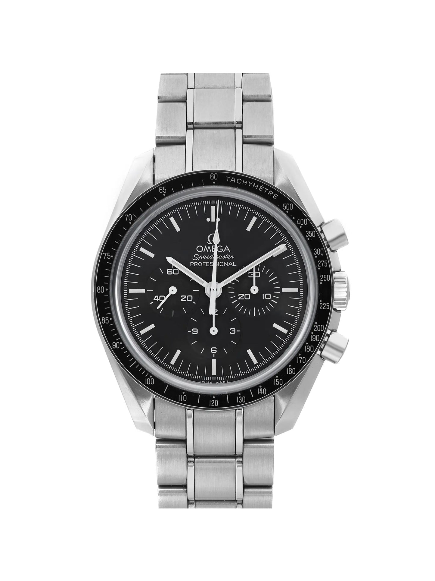 (O) Pre-Owned  Speedmaster Moonwatch Steel Watch 311.30.42.30.01.006