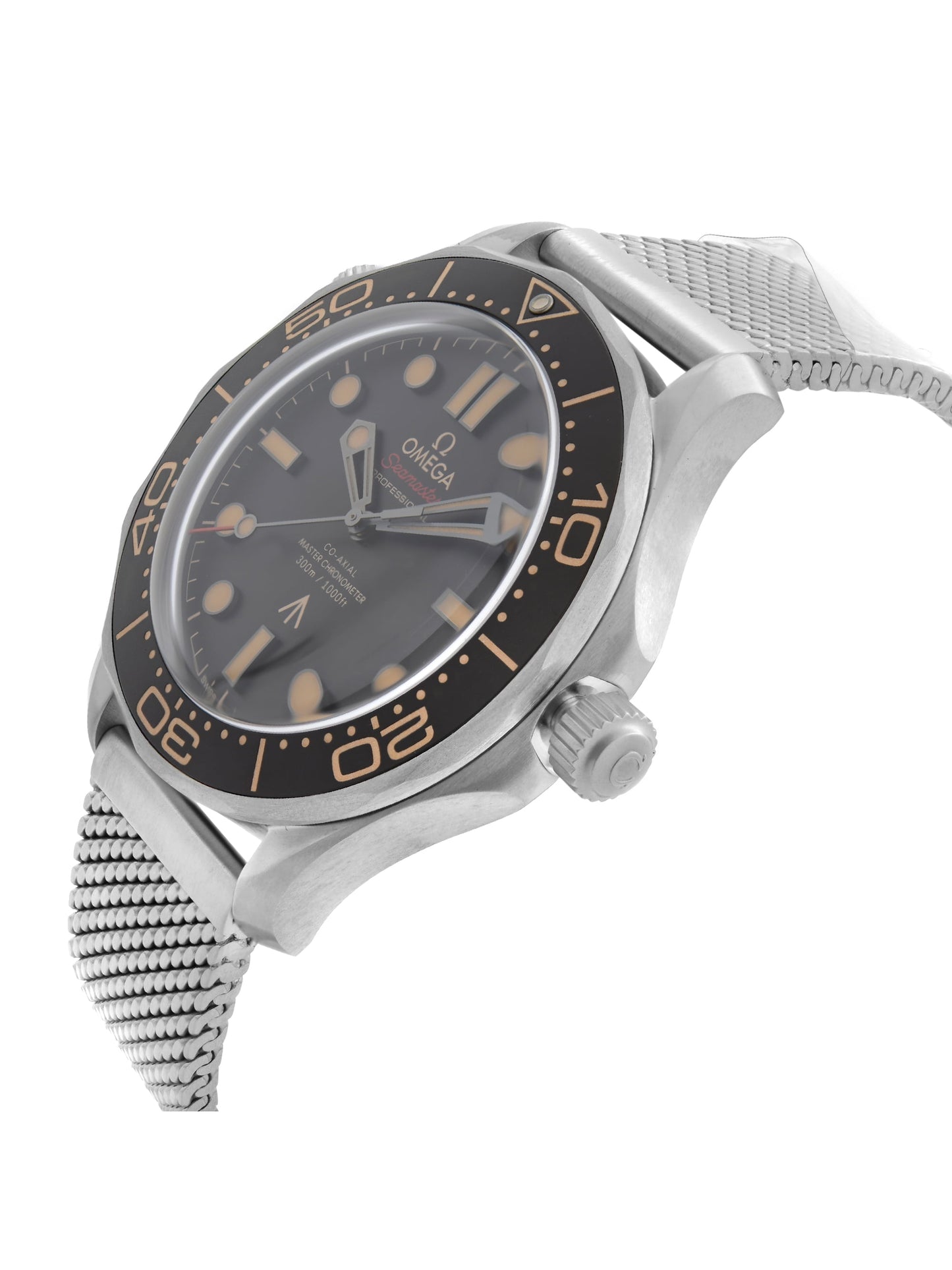 (O)  Seamaster 300 Titanium 007 Edition No Time To Die 210.90.42.20.01.001