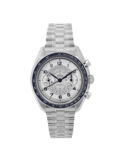 (O) Speedmaster Chronoscope Steel Silver Dial Mens Watch 329.30.43.51.02.001