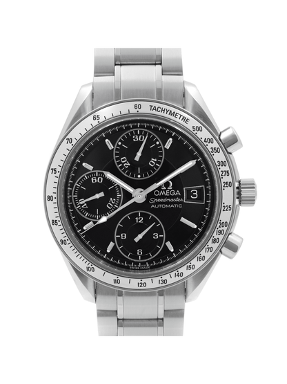 (O)  Speedmaster Chronograph Steel Black Dial Automatic Mens Watch 3513.50.00