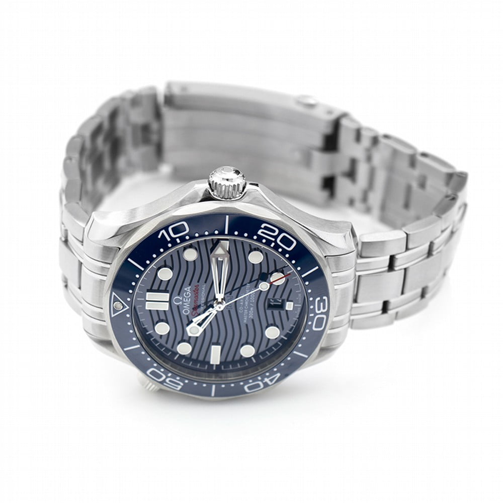 (O)  Seamaster Diver 300M Blue Dial Men's Watch 210.30.42.20.03.001