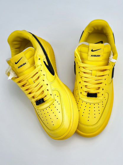 (J)  Air force 1 low 07 x ambush (yellow and black large hook)