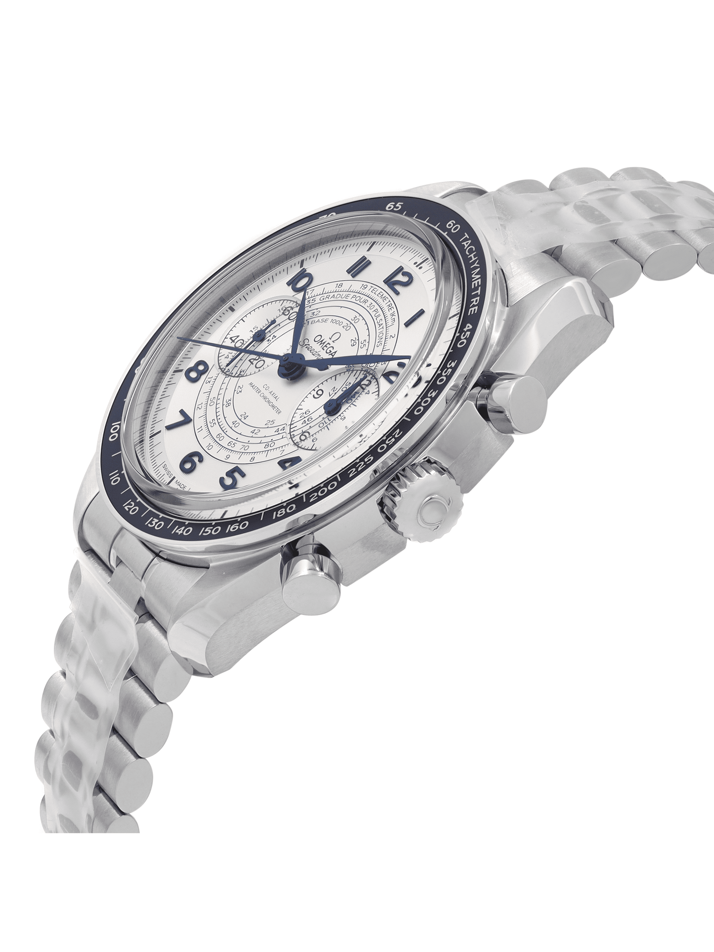 (O) Speedmaster Chronoscope Steel Silver Dial Mens Watch 329.30.43.51.02.001