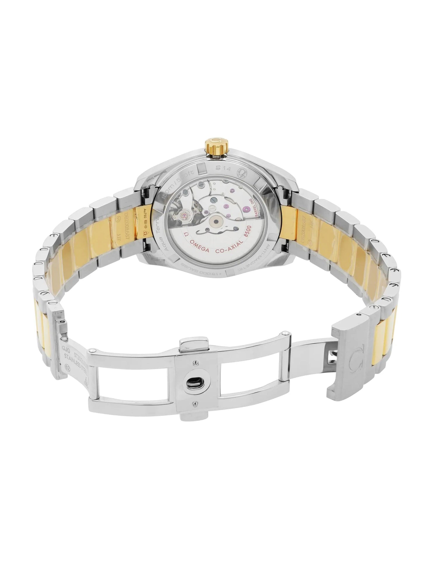 (O) New Seamaster Aqua Terra Gold Diamond Watch 231.25.39.21.55.002