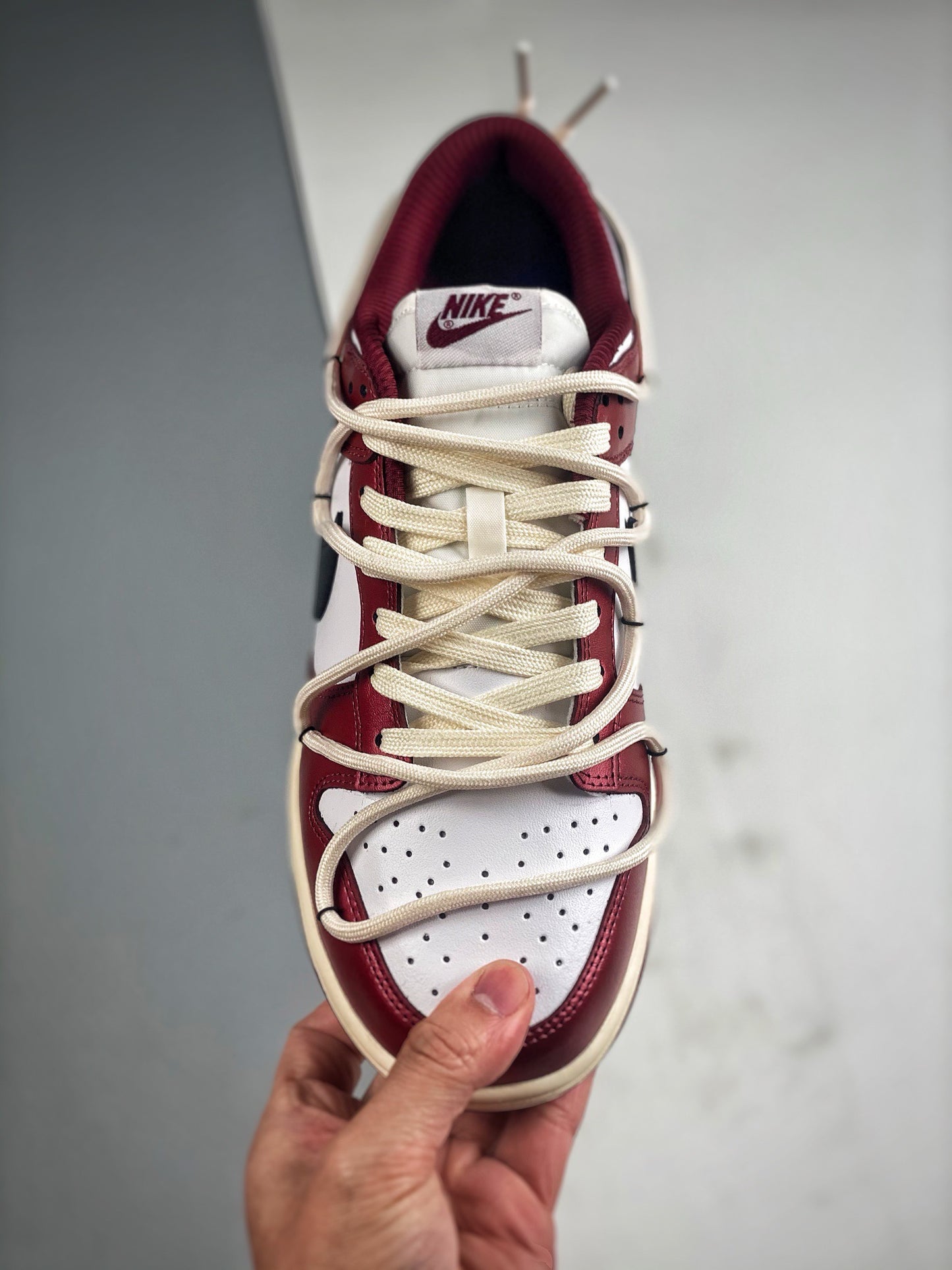 (J) NIKE dunk low Red Wine Estate Bordeaux Red