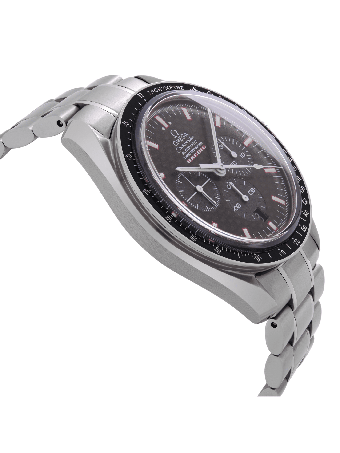 (O)  Speedmaster Racing Chronograph Carbon Dial Automatic Mens Watch 3552.59.00