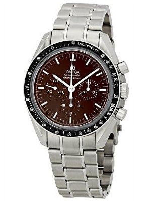 (O) men's 311.30.42.30.13.001 speedmaster brown dial watch